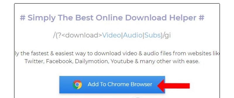 Chọn Add to Chrome Browser