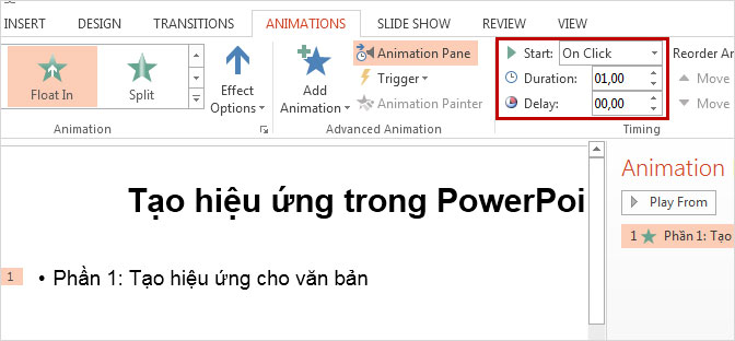 Hướng dẫn cách tạo hiệu ứng Powerpoint đơn giản - TOTOLINK Việt Nam