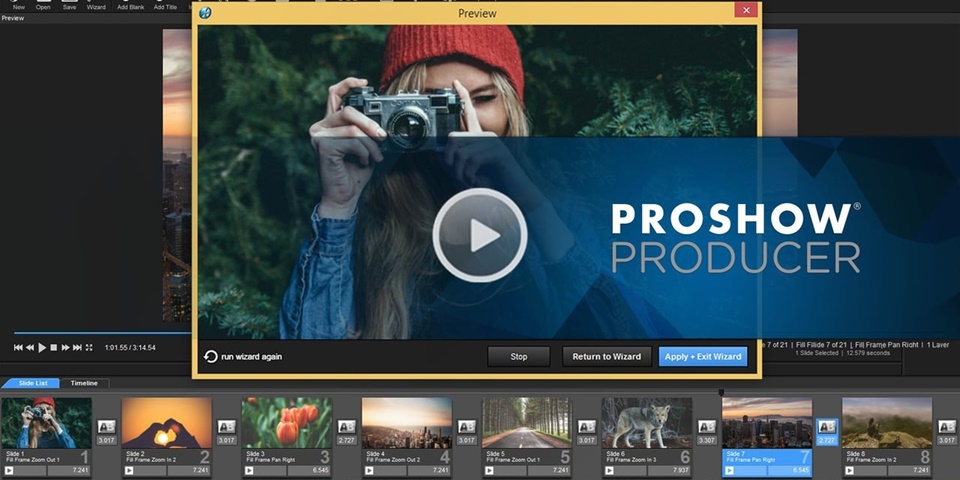 Phần mềm ProShow Producer được biết đến là phần mềm tạo video cực kỳ hấp dẫn