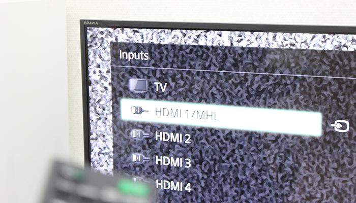 Tivi kết nối HDMI đã chọn Duplicate nhưng vẫn không phát nội dung