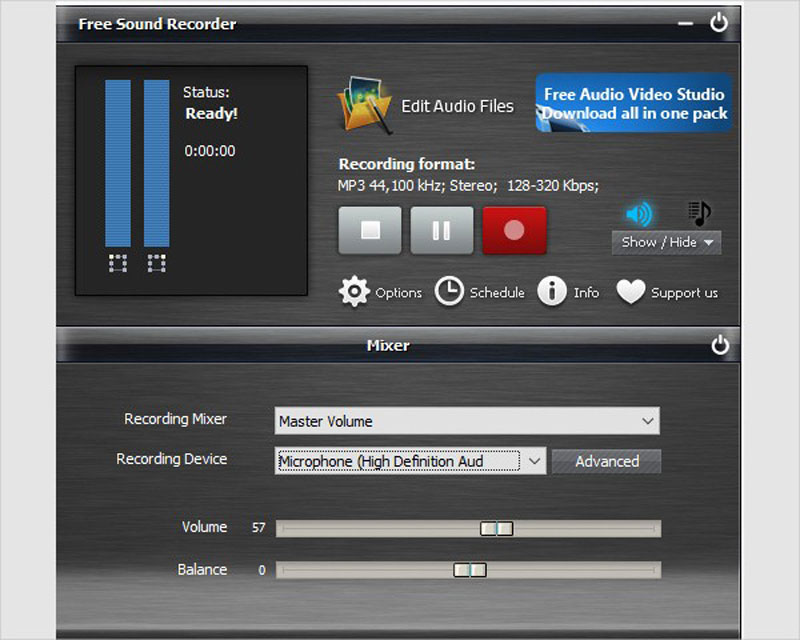 Download Free Sound Recorder - Phần mềm ghi âm chất lượng cao Free