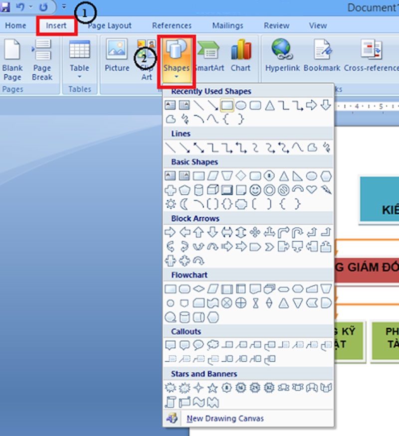 Sử dụng Word 2007 để tạo sơ đồ chuyên nghiệp là điều dễ dàng hơn bao giờ hết. Với các tính năng mới nhất của Word 2007, bạn có thể tạo sơ đồ độc đáo của riêng mình thậm chí là nhanh hơn và chuyên nghiệp hơn. Hãy cùng khám phá cách vẽ sơ đồ trong Word 2007 ngay hôm nay!