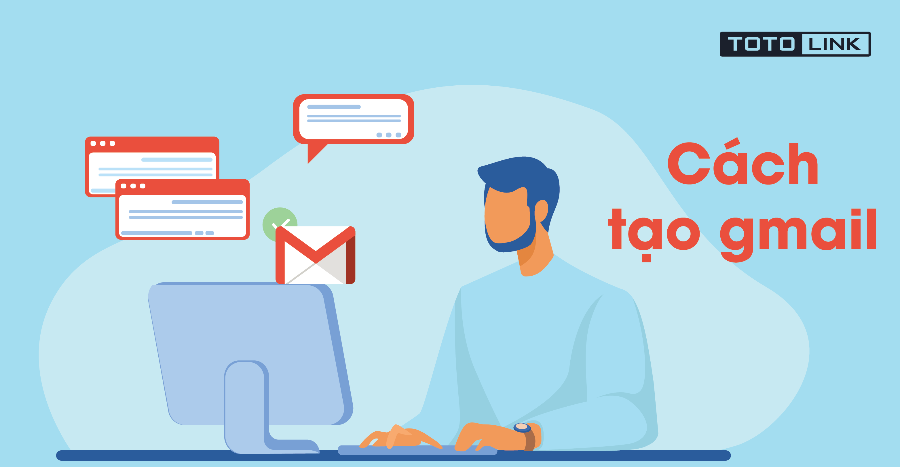 5 bước giúp bạn tạo tài khoản Gmail, tạo gmail thành công