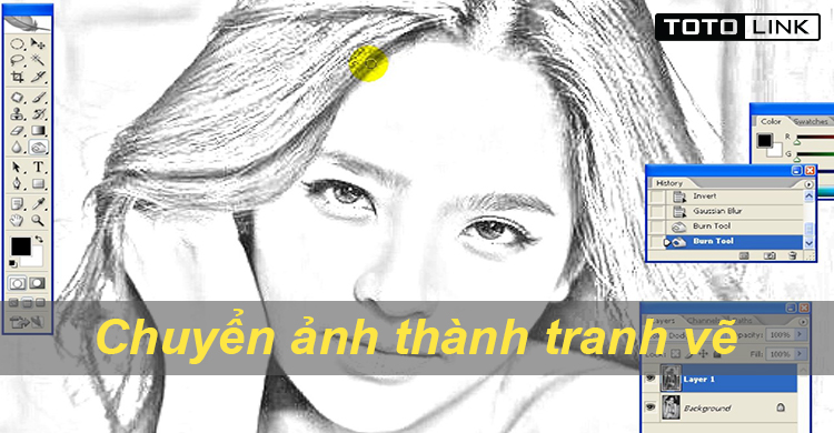 Cách chuyển ảnh thành tranh vẽ nhanh chóng nhất Cách chuyển ảnh thành tranh vẽ nhanh chóng nhất