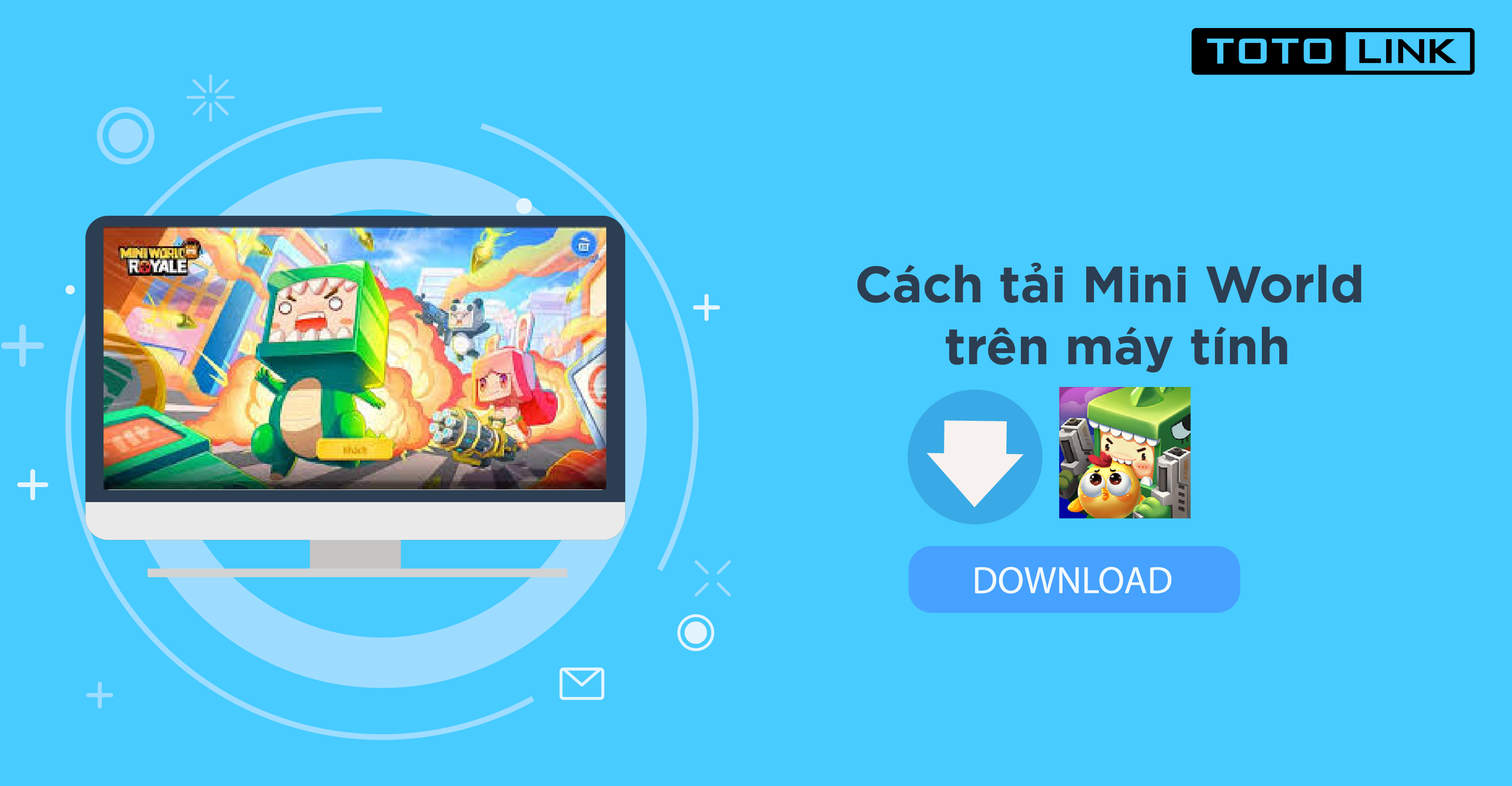 Cách tải mini world trên máy tính đơn giản nhất