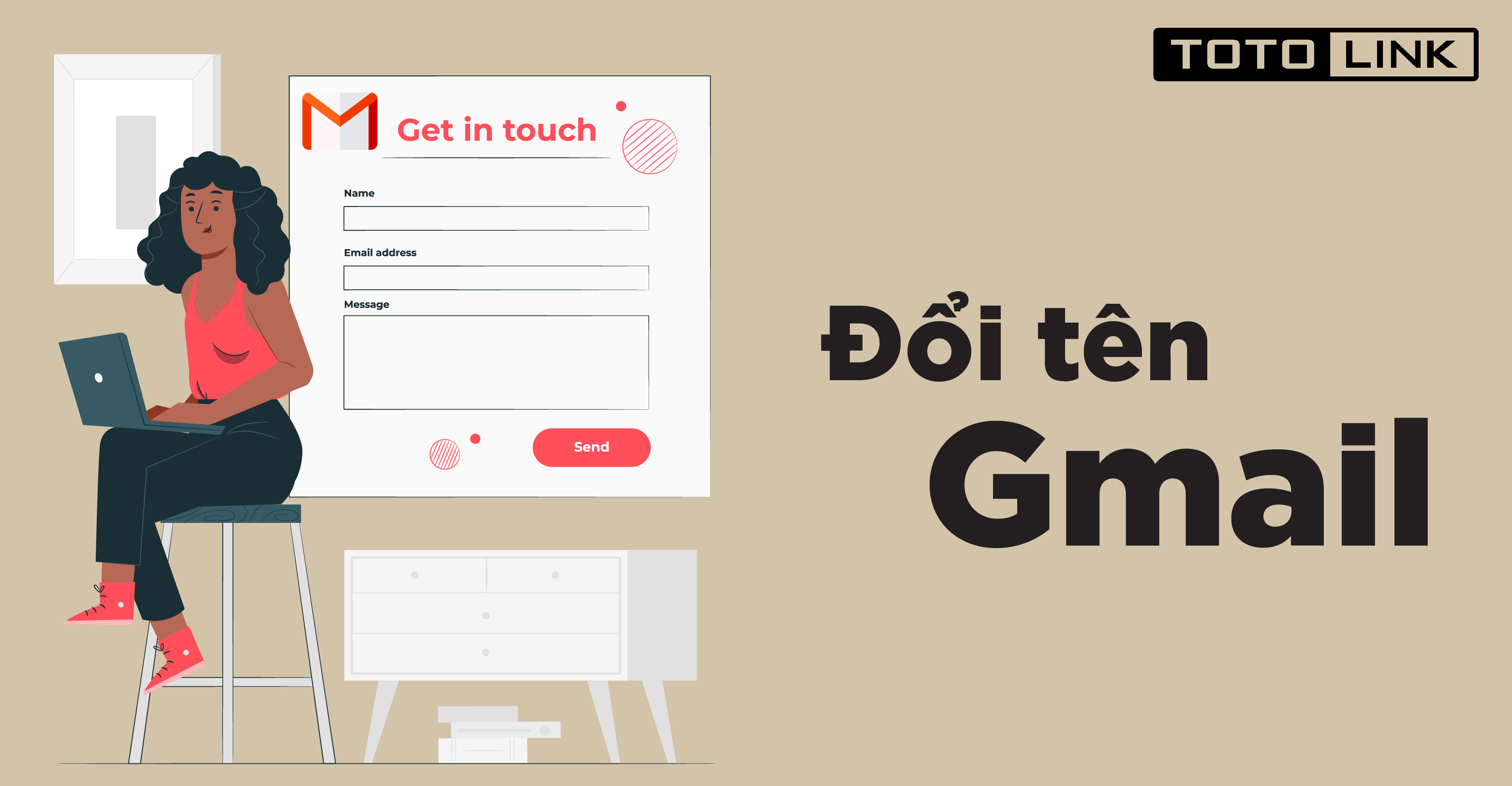 Hướng dẫn cách đổi tên Gmail trên máy tính và điện thoại di động - TOTOLINK Việt Nam
