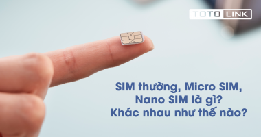 SIM thường, Micro SIM, Nano SIM, Esim là gì? khác nhau như thế nào?