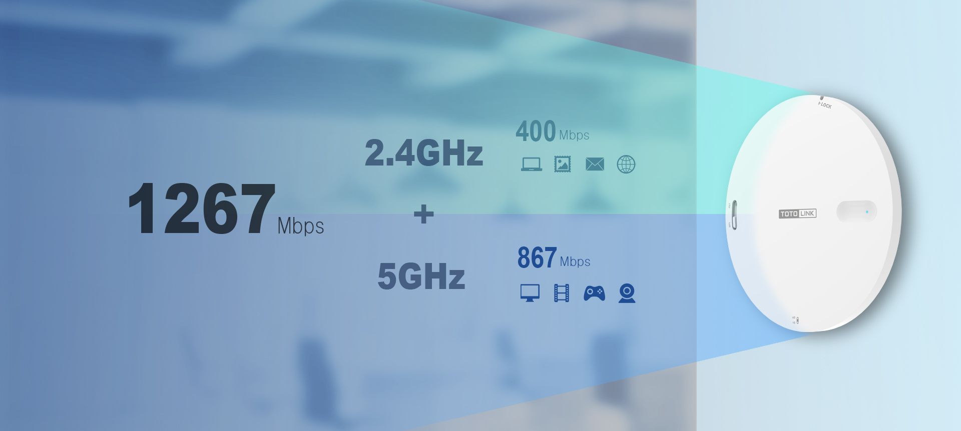TOTOLINK-CA1300 PoE-Mini-Wifi-op-tran